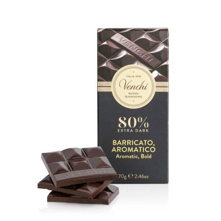 Tavoletta Extra Fondente Barricato 80% 70 g