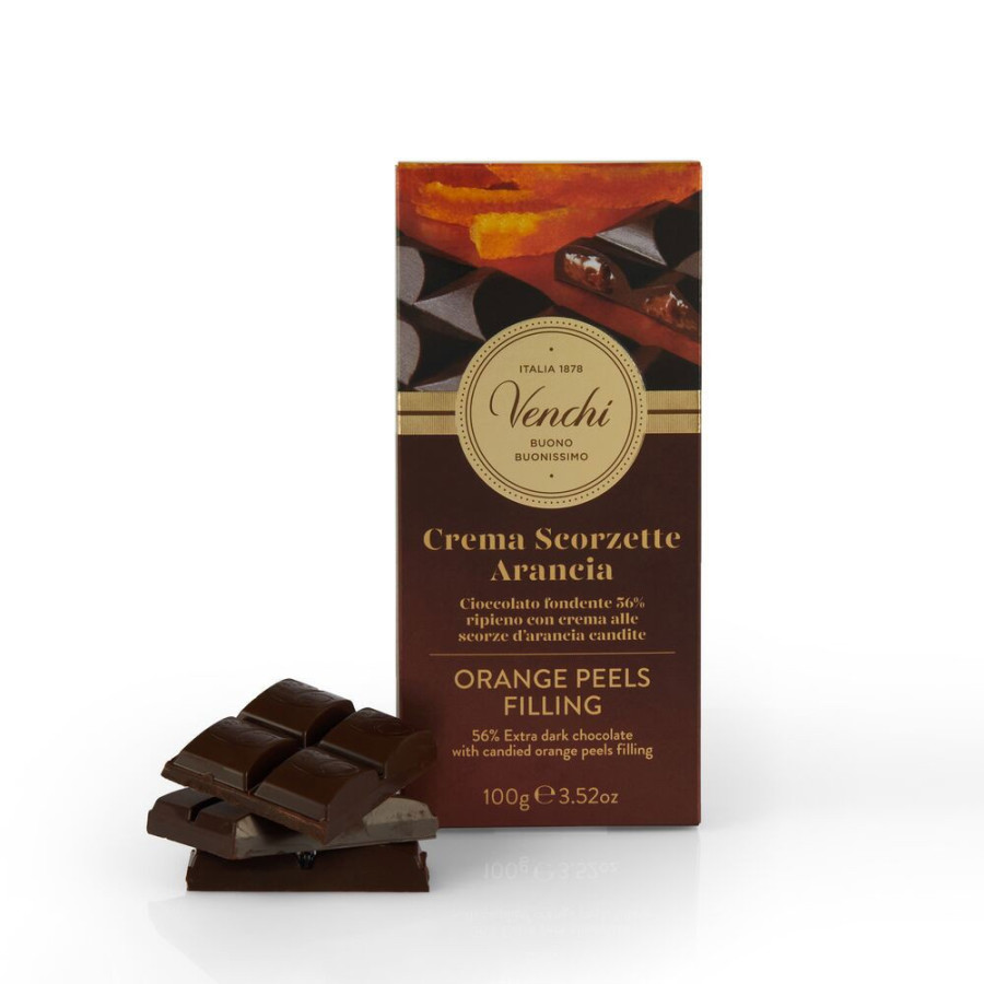 Dark Chocolate Bar Stuffed with Orange 100 g
