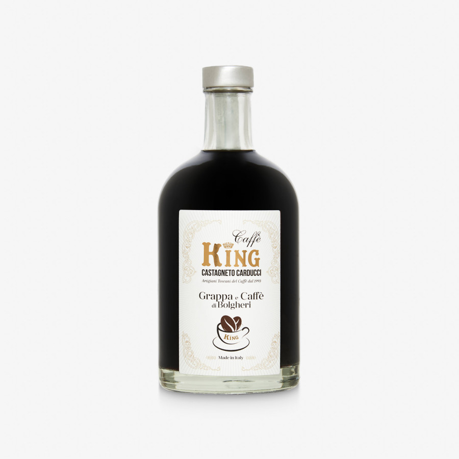 Grappa with coffee beans Grappa with coffee beans